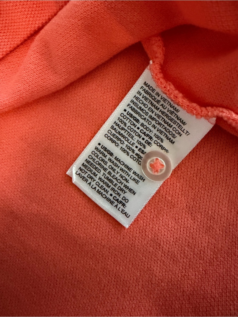 Men's Polo Shirts XL 100% Cotton Regular Fit Blue Orange Set of 2 - Picture 13 of 15